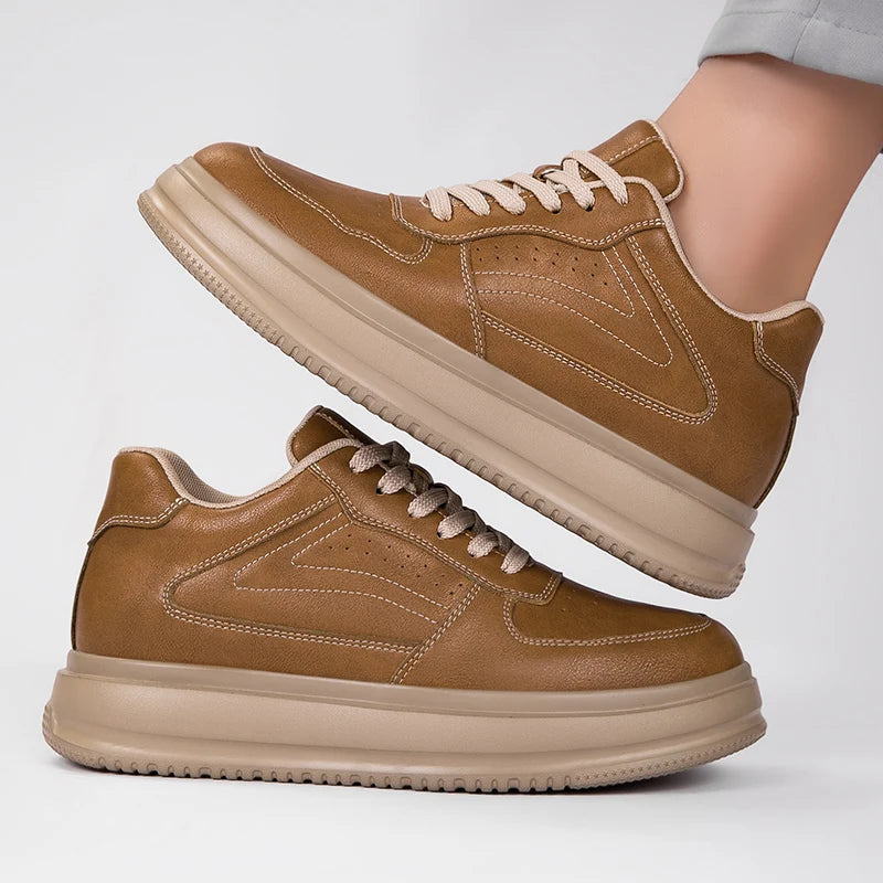 Titanium – 10cm Height Boost Sneakers